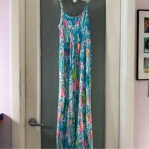 Lilly Pulitzer Beach & Bae -girls wide leg romper / jumpsuit